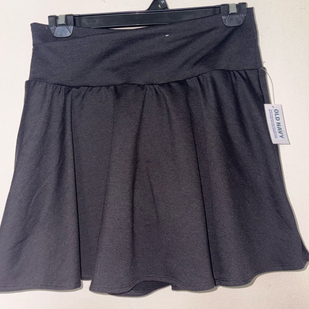 Old Navy Black tennis skort with Wide Waistband